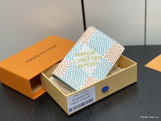 Frstbag ru Organizer-7.5*11.1*1 cm VUITTON LOUIS Pocket 0729